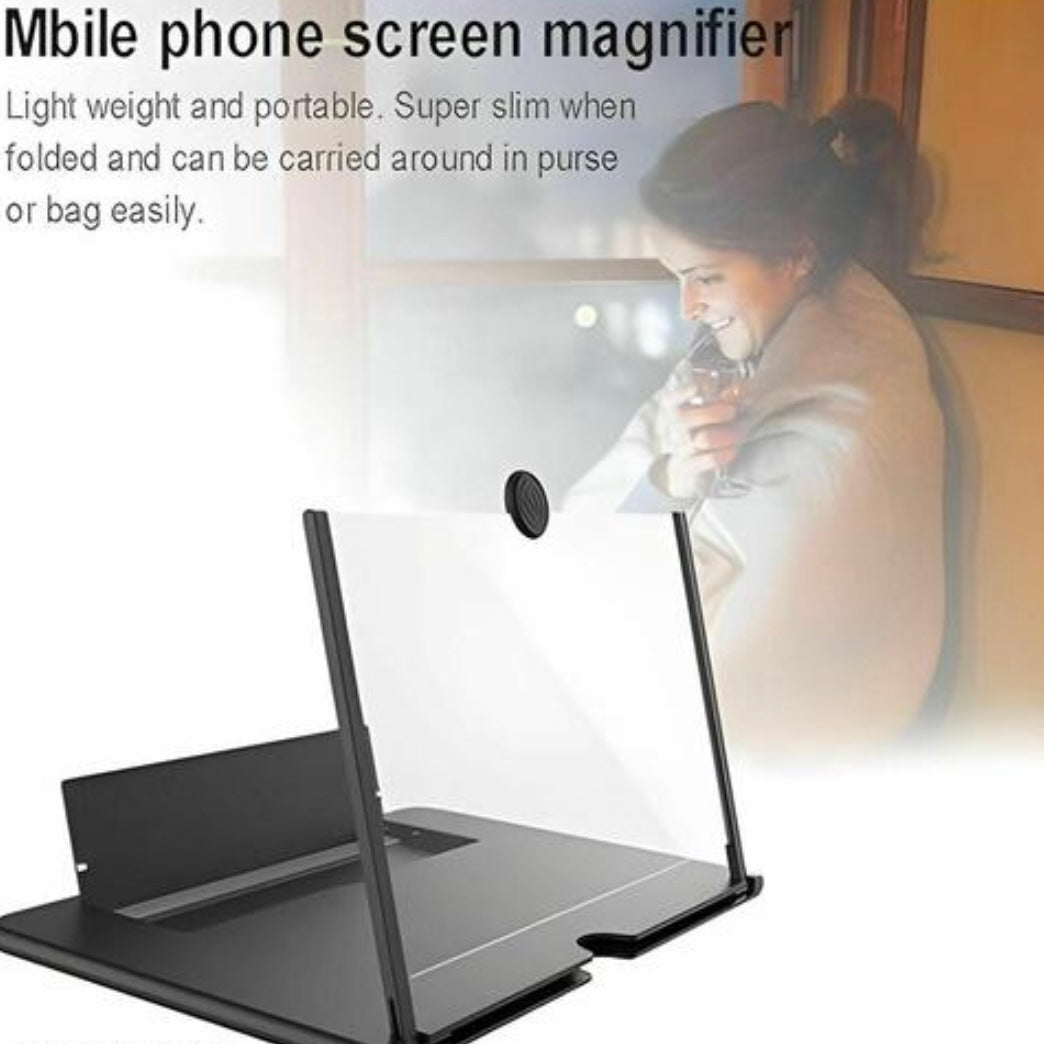 Mobile phone screen magnifier