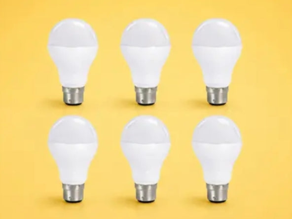 Eco Friendly 9W LED Bulb White colour Light - for Home use Pack of 6pc.