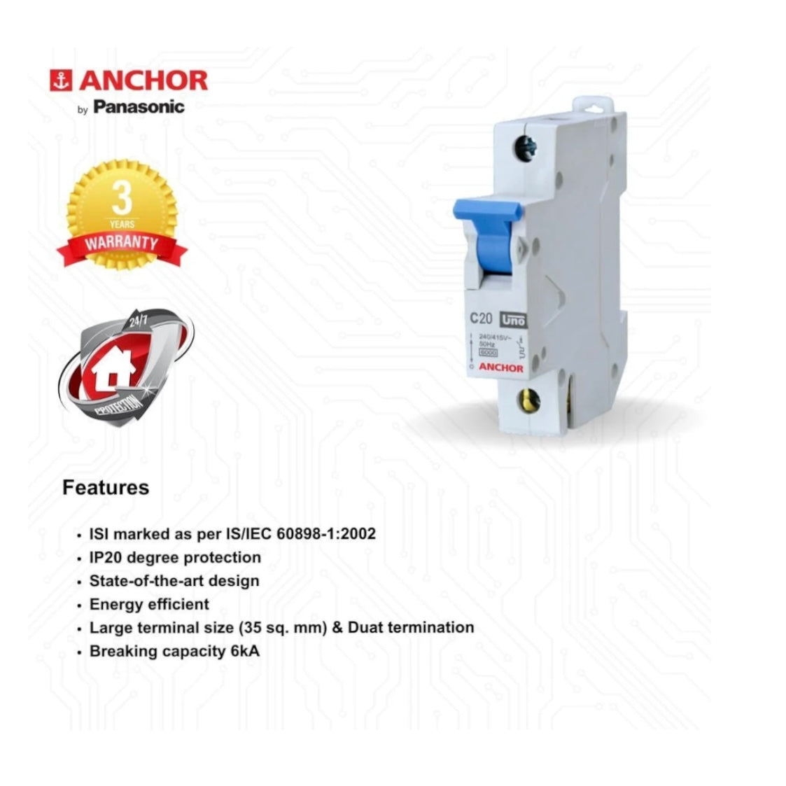 Anchor uno mcb-C20
