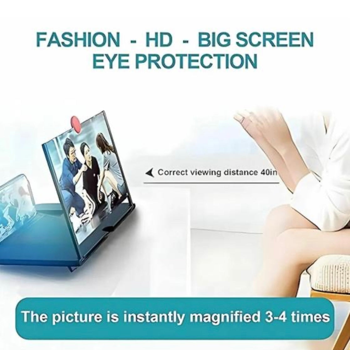 Mobile phone screen magnifier