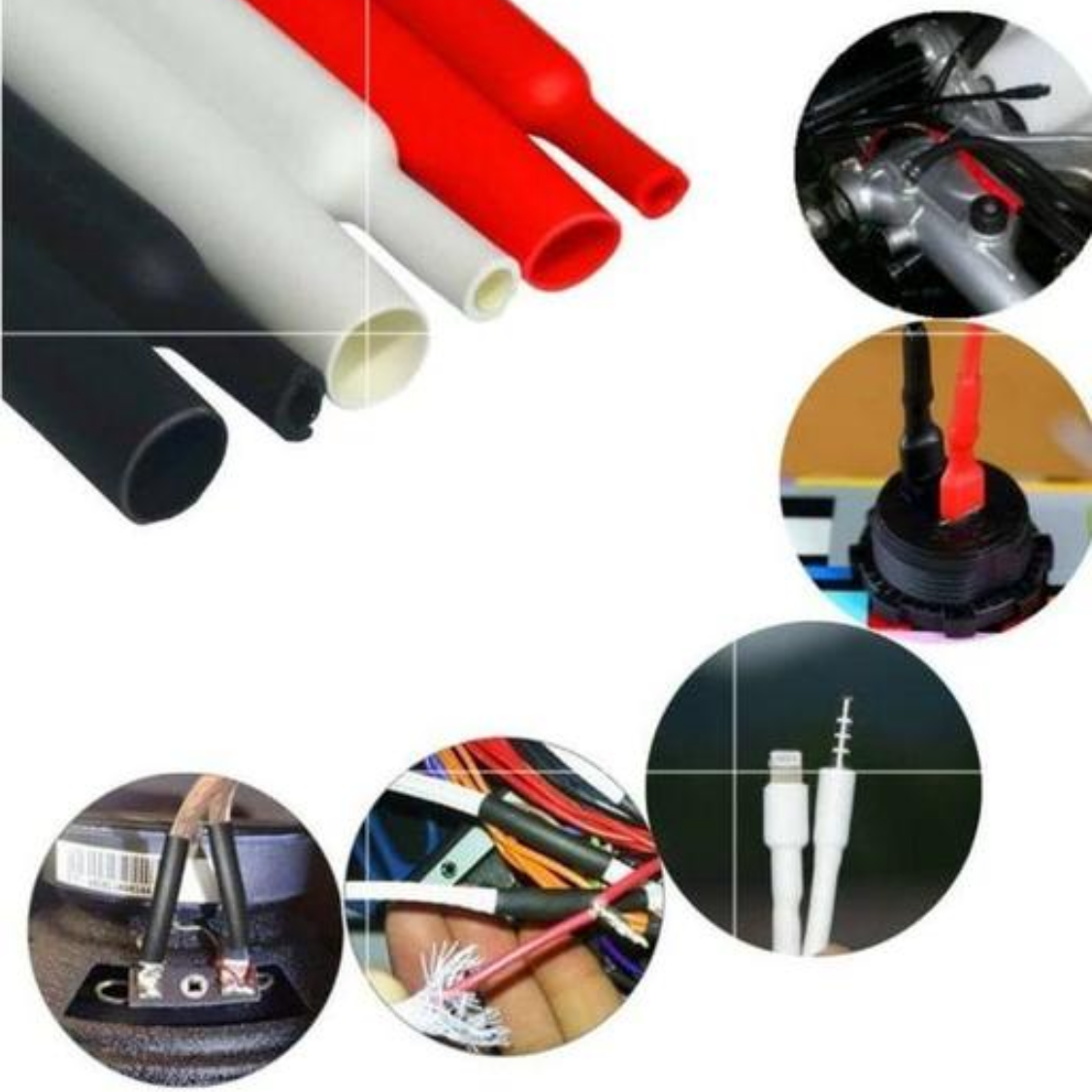 GREENARTZ 150Pc Set Heat
Shrink Tube 2-10mm for wiring, insulation