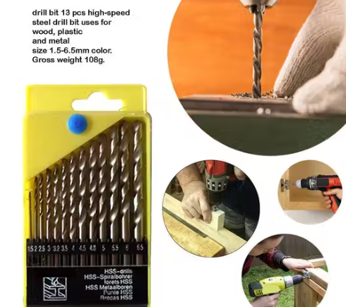 10 mm Powerful Drill Machine With 13Pcs Drill Bit Set And 21Pc Tool Kit - DRL9PC21PC-Y