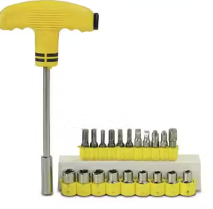 10 mm Powerful Drill Machine With 13Pcs Drill Bit Set And 21Pc Tool Kit - DRL9PC21PC-Y
