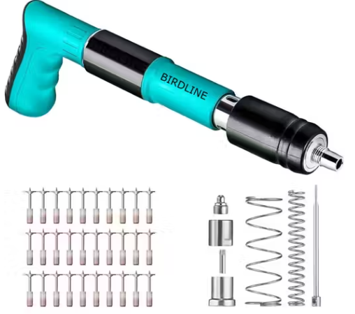 Portable Manual Concrete Nail Gun with 20 Nails,Nail gun,Nail Hammer Gun,20 NAIL PICH FREE.